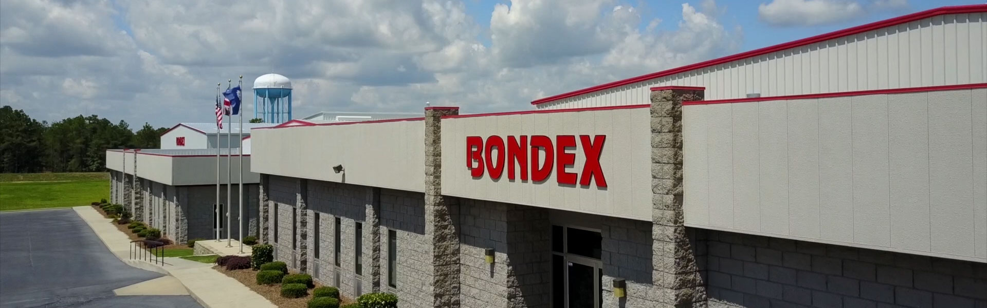 Bondex office front view custom nonwovens
